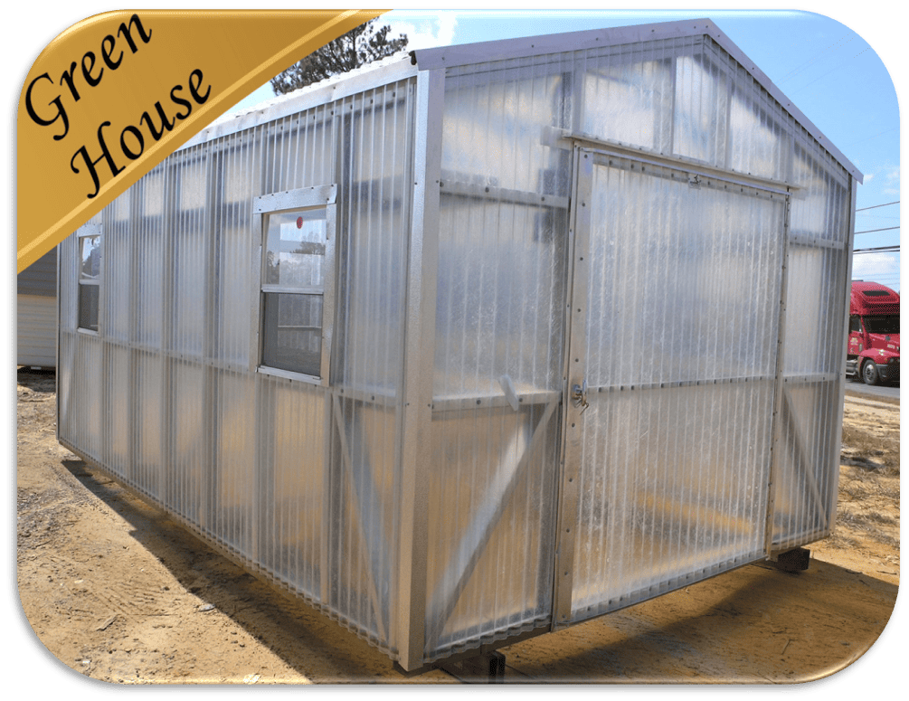Green house greenhouse shed Robin sheds Probuilt Structures Sheds For Sale In Central Florida 12x16 10x10