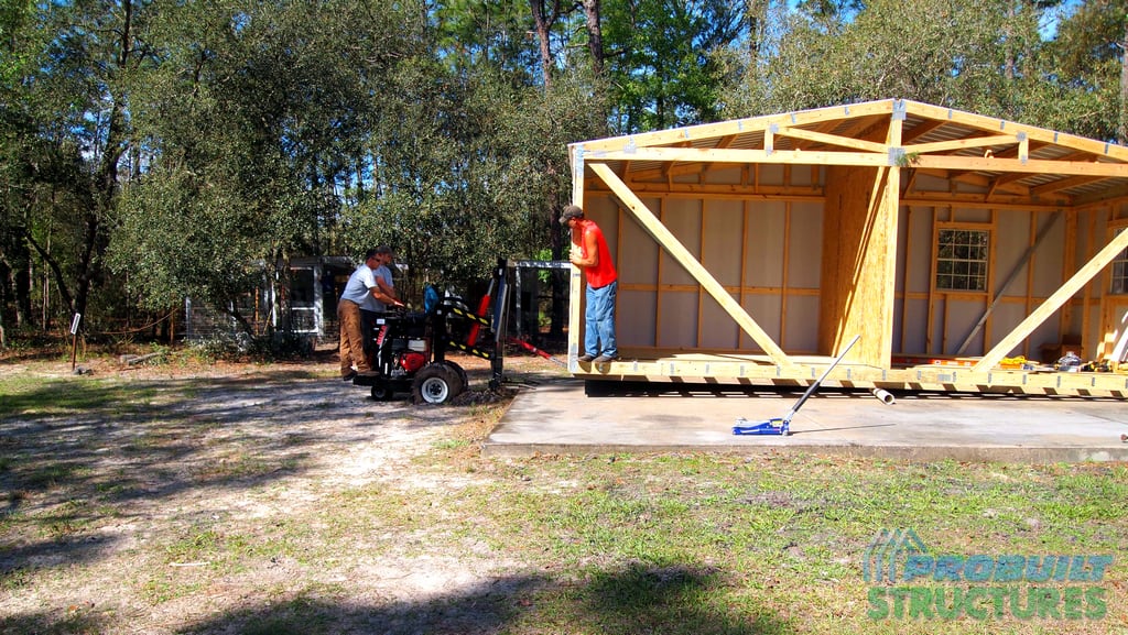 Shed delivery and moving Robin sheds Probuilt Structures Sheds For Sale In Central Florida Shed in citrus county and sheds in marion county