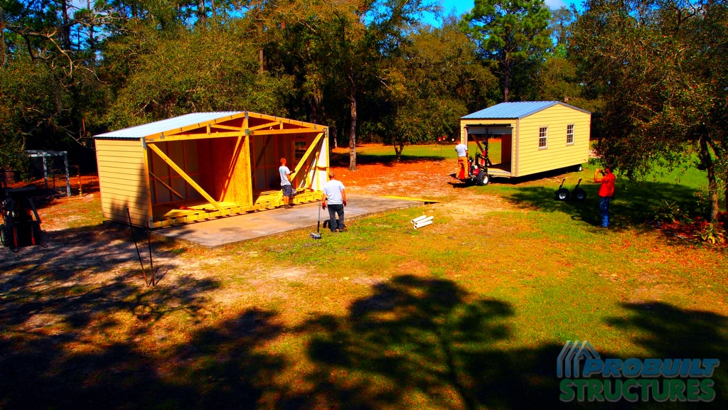 Sheds for sale shed delivery set up shed Robin sheds Probuilt Structures Sheds For Sale In Central Florida Shed in citrus county and sheds in marion county