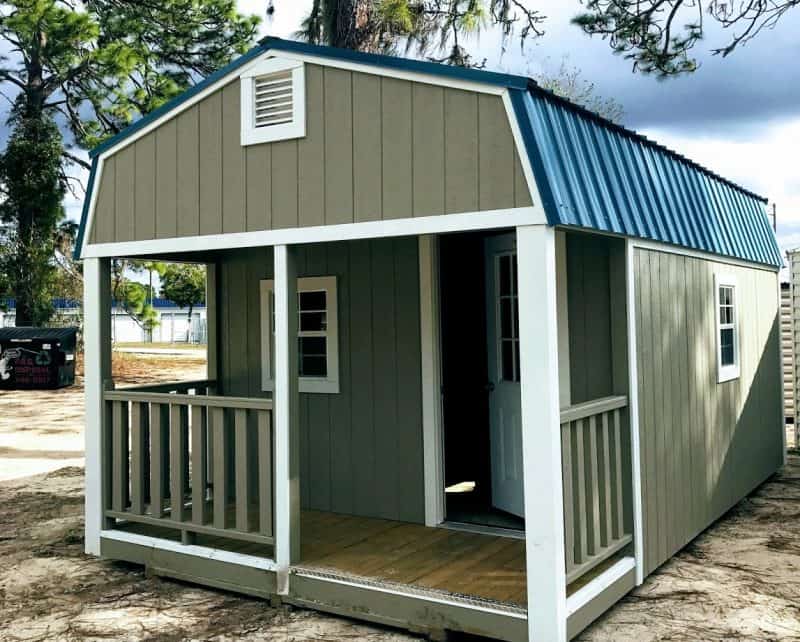 14x30 Tiny Home Shed For Sale In Central Florida - Robin Sheds