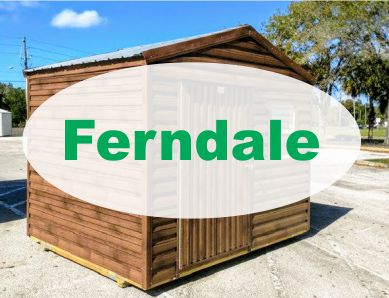 Robin sheds Probuilt Structures Sheds For Sale In Central Florida Ferndale Wooden Siding Metal Look