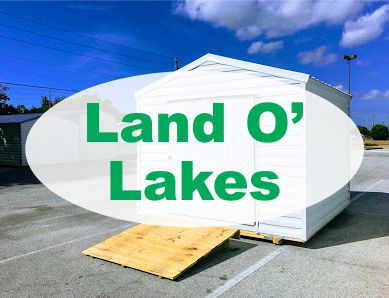 Probuilt Structures Sleel Building Storage Building Sheds She Sheds Man Cave Logo sheds for sale land o lakes