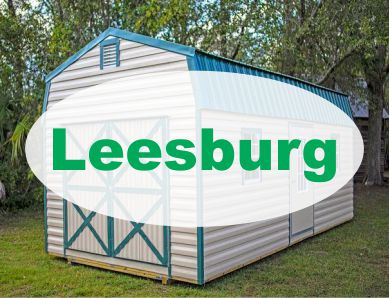 Gambrel Double door shed in Leesburg Robin sheds Probuilt Structures Sheds For Sale In Central Florida
