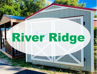 Probuilt Structures Sleel Building Storage Building Sheds She Sheds Man Cave Logo sheds for sale river ridge