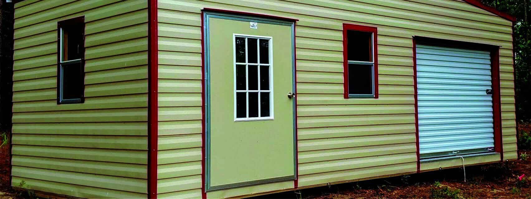 Robin sheds Probuilt Structures Sheds For Sale In Central Florida Red And Tan Americana