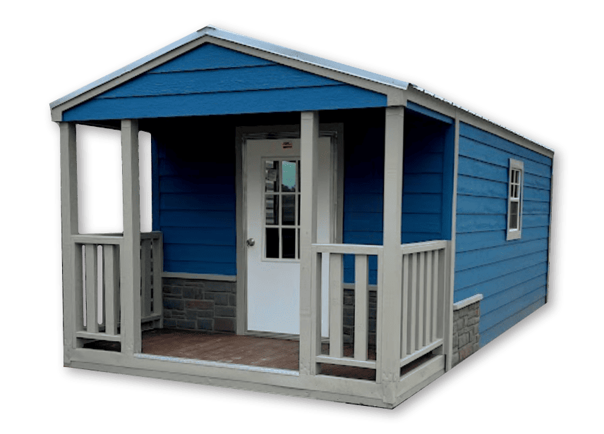 Charming Porch Model Style Shed From Robin Sheds