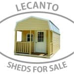 Lecanto sheds for sale Gambrel Lofted Cabin Shed Style