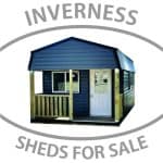 SHEDS FOR SALE IN INVERNESS The Gambrel High Lofted Cabin