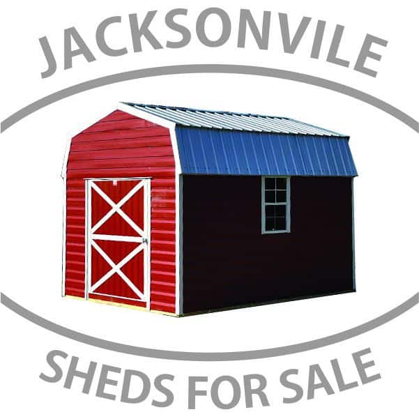 SHEDS FOR SALE IN JACKSONVILLE Gambrel Shed Style