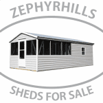 Sheds for sale in Zephyrhills Screenhouse Combo Shed
