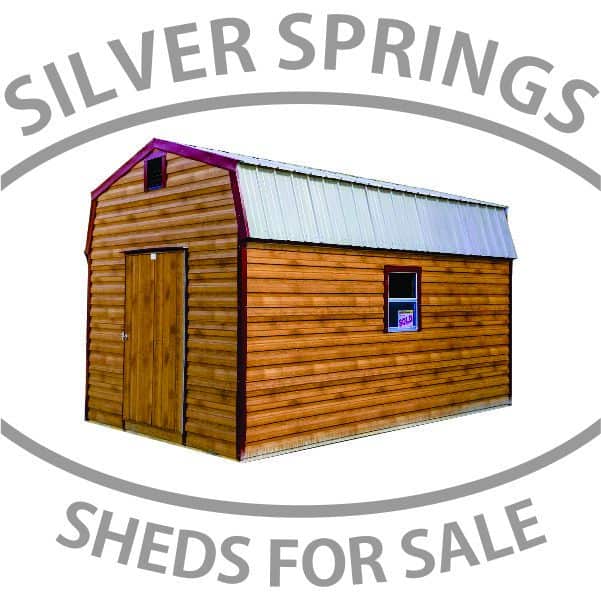 Silver Springs SHEDS FOR SALE Gambrel Barn Shed Style