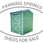 sheds for sale in Fanning Springs Pumphouse Shed Style