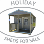 sheds for sale in Holiday Florida Americana Porch Shed Style