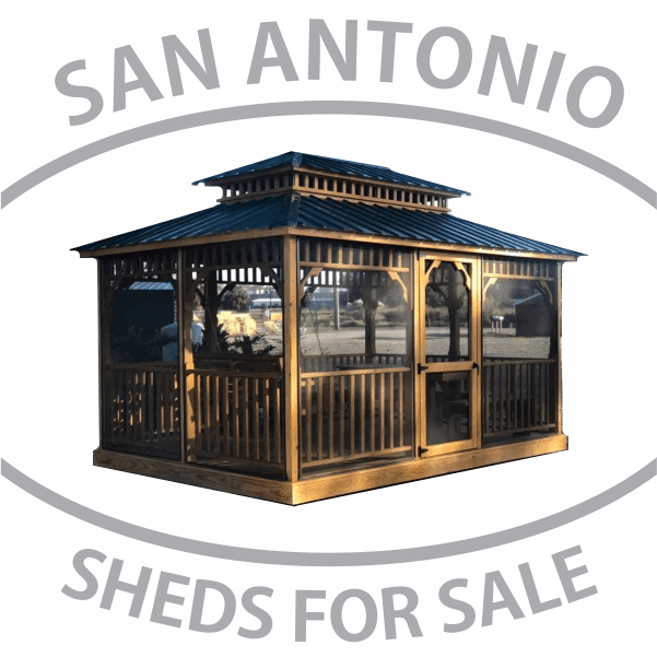 sheds for sale in San Antonio Gazebo