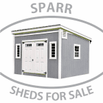 SHEDS FOR SALE IN Sparr Vista Shed Style