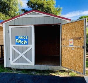 Wooden shed