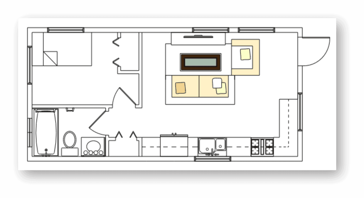 14x30 House Layout