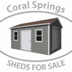 SHEDS FOR SALE IN Coral Springs
