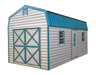 Gambrel barn motorcycle sheds and garages for sale in 