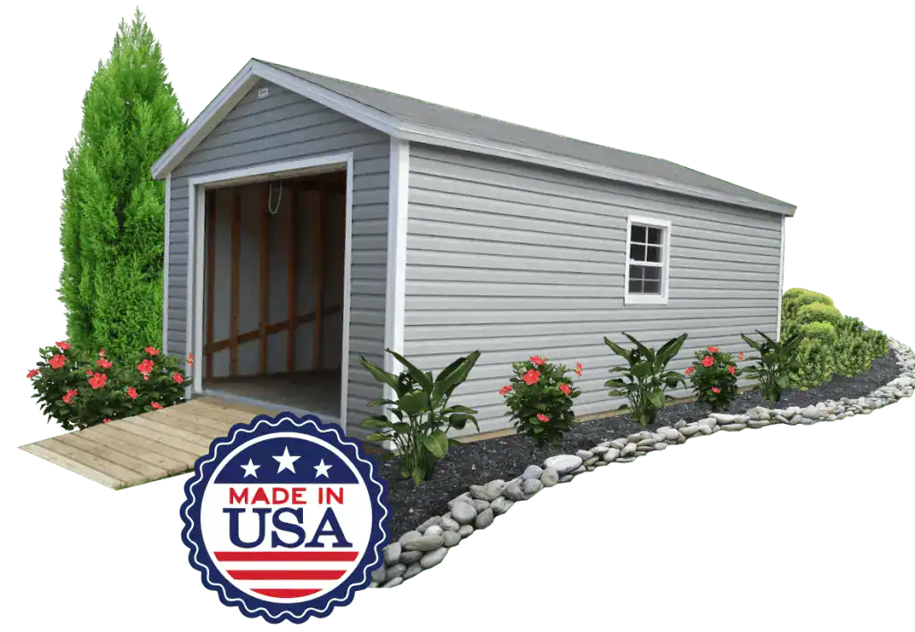 Premium 16x20 Portable Storage Sheds | Robin Sheds | High-Quality Shed Manufacturing Standards
