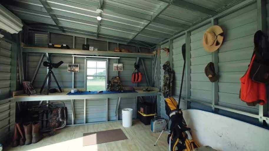 Outdoor tool shed in Temple Terrace