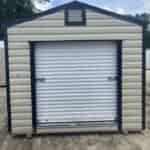 10x20 Americana Steel Shed with Roll-Up Coil Door