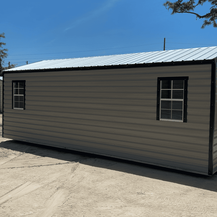 12x24 Americana Steel Shed with Roll-Up Coil Door - Image 4
