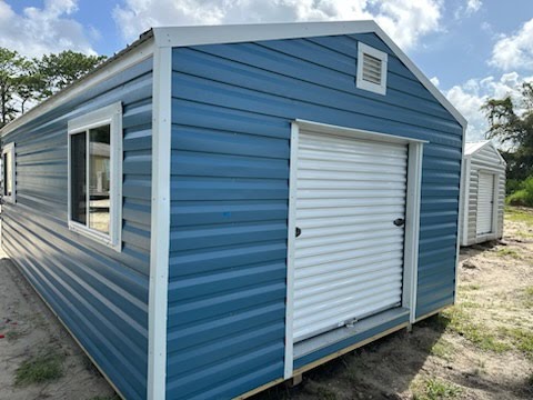 14x24 Americana Steel Shed with Double Doors