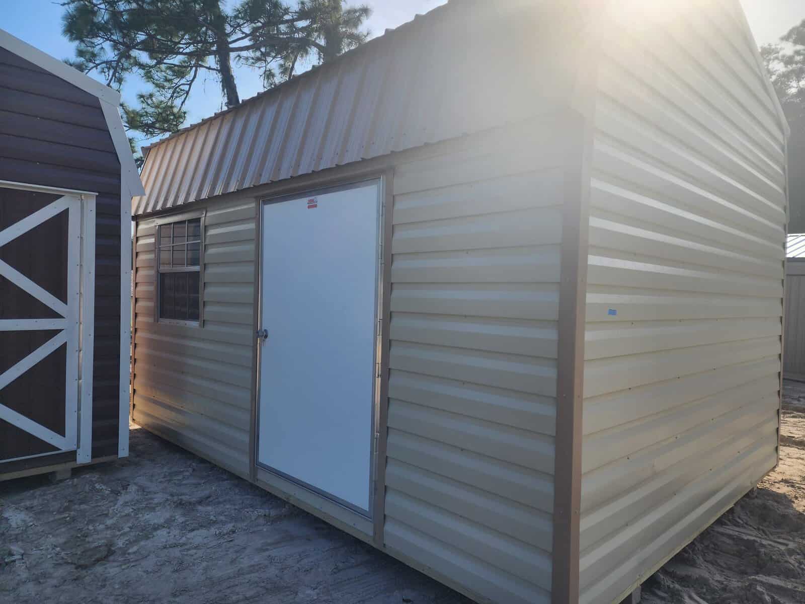 12x16 Portable Gambrel Barn Shed